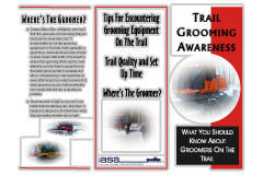 Trail Grooming Awareness brochure