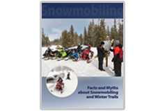 Facts and Myths About Snowmobiling and Winter Trails publication